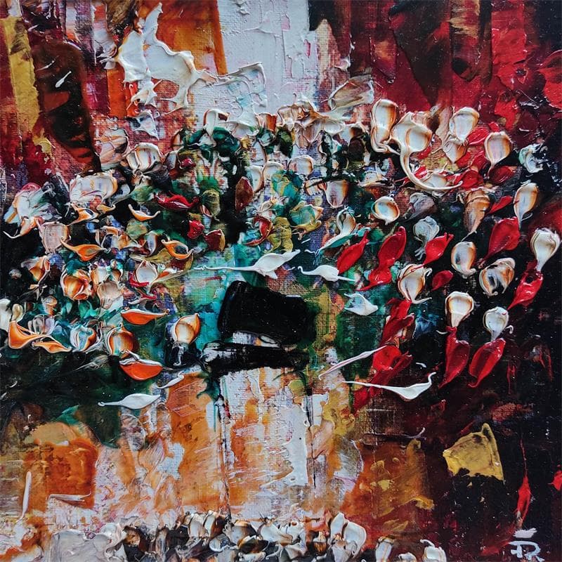 Gemälde Concerto with pianist von Reymond Pierre | Gemälde Abstrakt Öl Urban