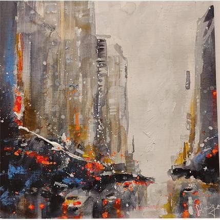 Painting New York 20 by Solveiga | Painting Figurative Acrylic, Oil Urban