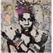 Painting Jean Michel Basquiat by Cornée Patrick | Painting Pop-art Pop icons Acrylic