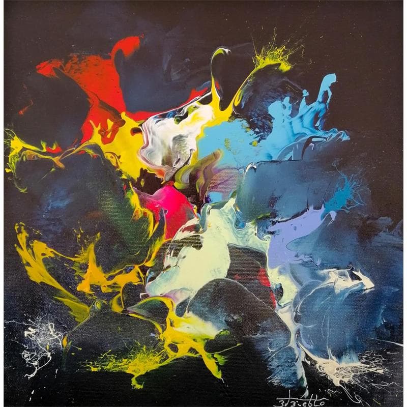 Painting 17.02.18 by Zdzieblo Thierry | Painting Abstract Acrylic Minimalist