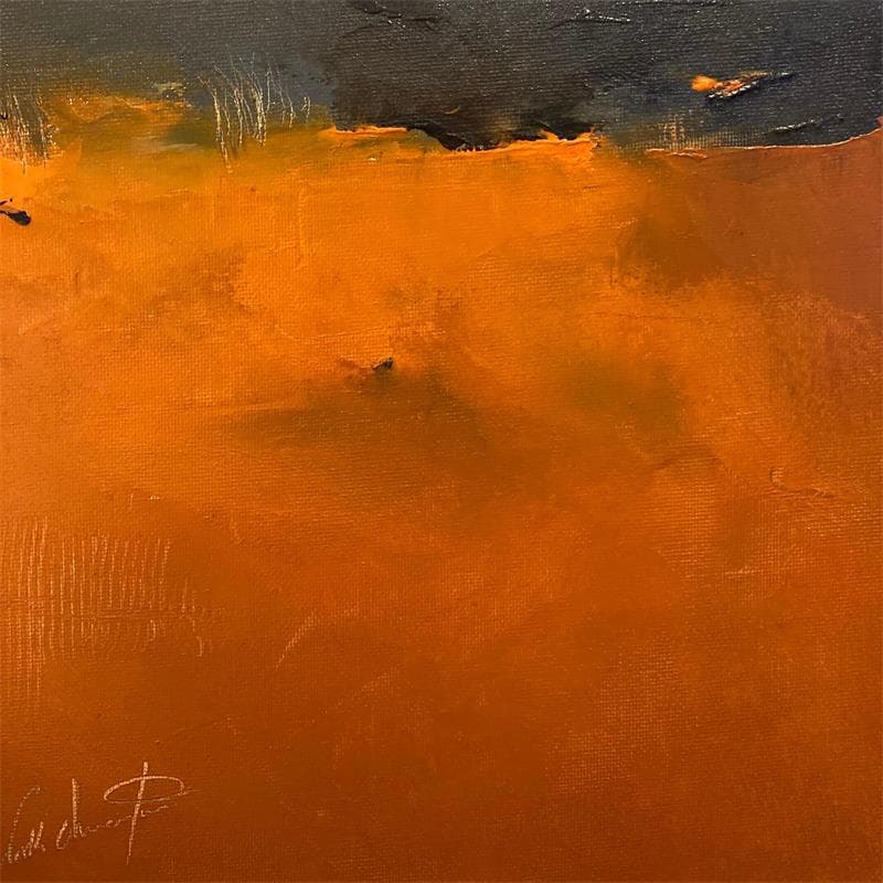 Painting En direction de l'Ouest by Dumontier Nathalie | Painting Abstract Oil Minimalist