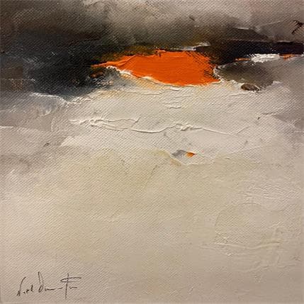 Painting À Jamais by Dumontier Nathalie | Painting Abstract Oil Minimalist