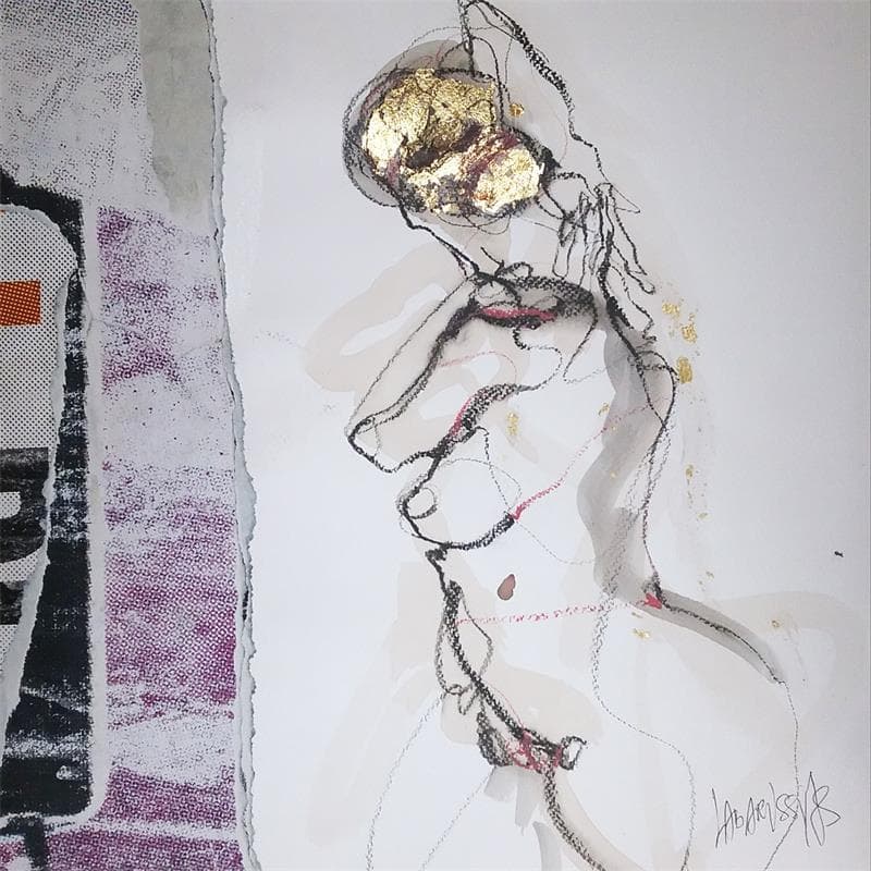Painting Lucy by Labarussias | Painting Figurative Nude
