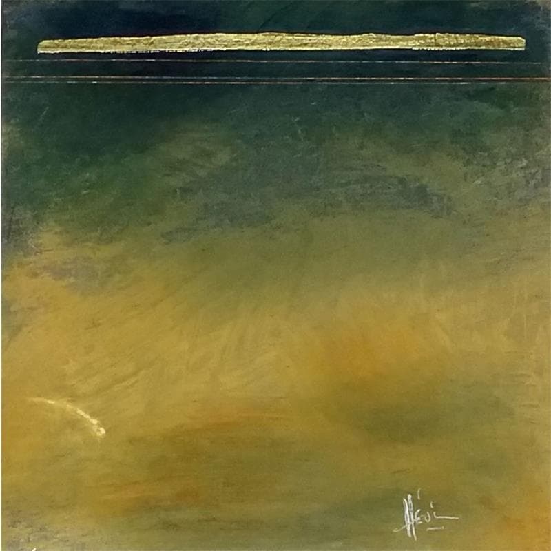 Painting ST by Hévin Christian | Painting Abstract Mixed Minimalist