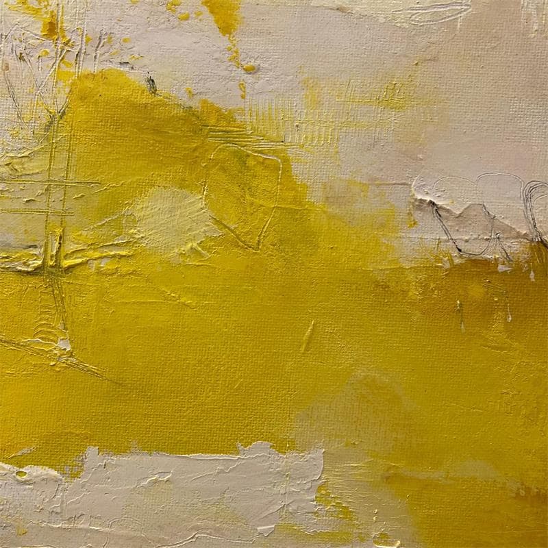 Painting Le carrelet by Dumontier Nathalie | Painting Abstract Minimalist Oil