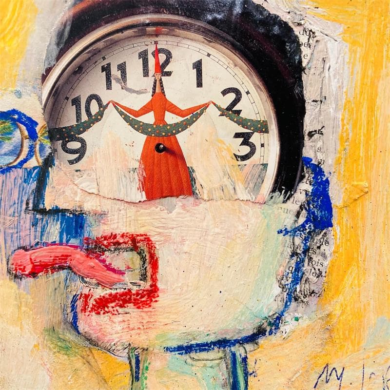 Painting Tic tac by De Sousa Miguel | Painting Raw art Life style