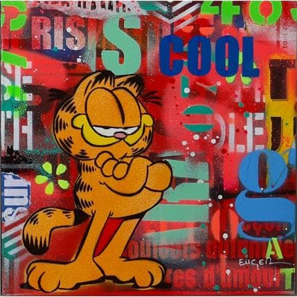 Painting Cool by Euger Philippe | Painting Pop art Mixed Pop icons