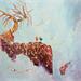 Painting L'aube by Patoune | Painting Figurative Landscapes Oil
