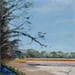 Painting bulbfields noordwijkerhout- 18ls007 by Lynden (van) Heleen | Painting Figurative Landscapes Oil