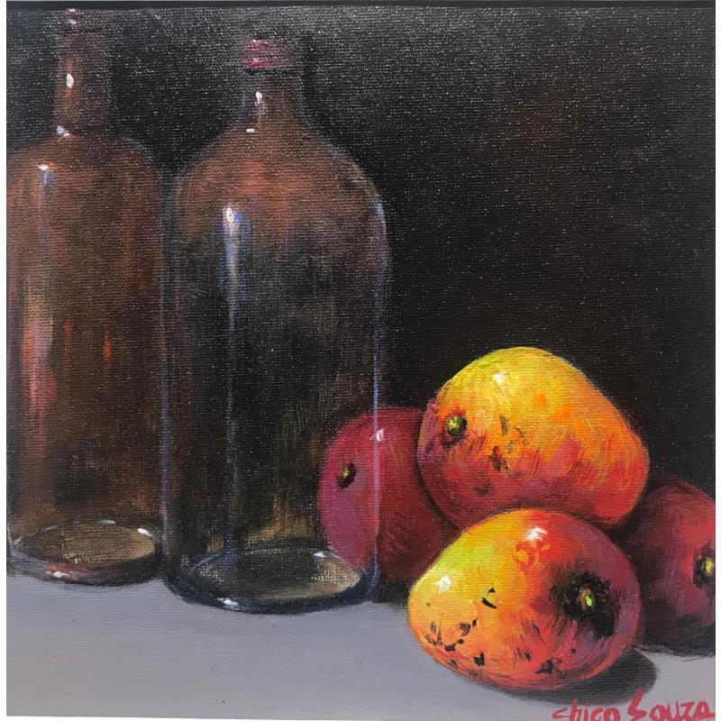 Painting Mangas by Chico Souza | Painting Figurative Oil Still-life