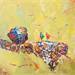 Painting Le rocher by Patoune | Painting Figurative Landscapes Oil