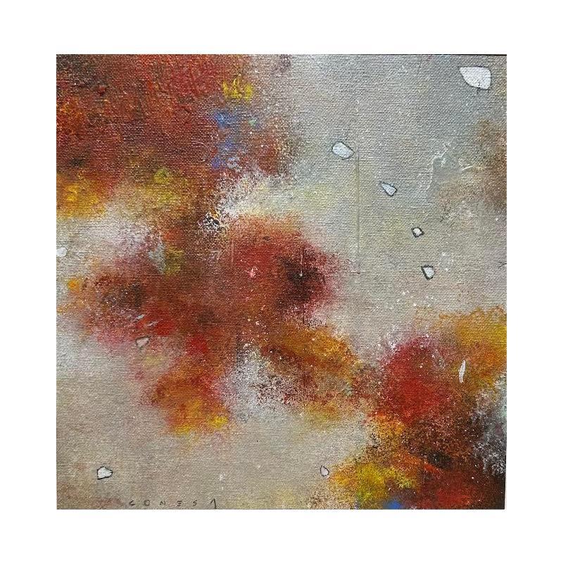 Painting Nebulosa II by Jiménez Conesa Francisco | Painting Abstract Minimalist Acrylic