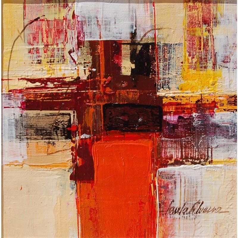Painting el poeta by Silveira Saulo | Painting Abstract Acrylic