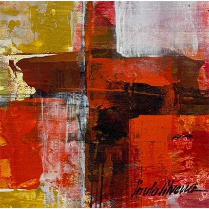 Painting Concreto N74 by Silveira Saulo | Painting Abstract Mixed Minimalist