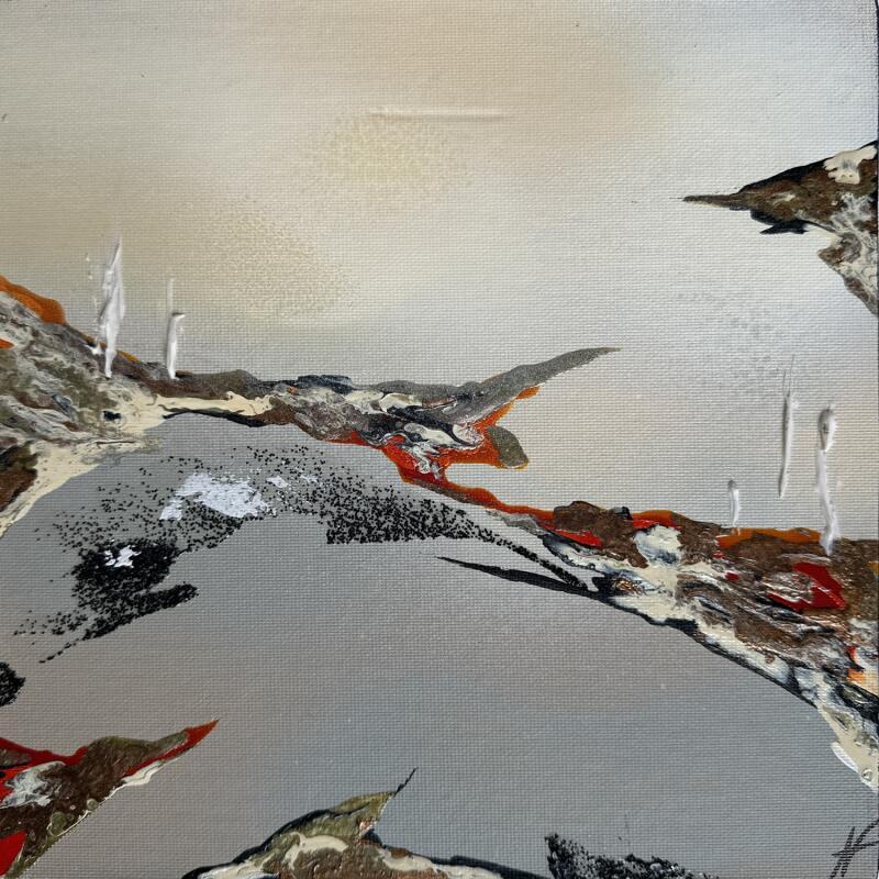 Painting No Title 4 by Naen | Painting Abstract Acrylic Minimalist
