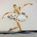 Painting Pirouette by Chicote Celine | Painting Figurative Life style Oil