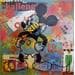 Gemälde Mickey 1 von Kikayou | Gemälde Pop-Art Pop-Ikonen Graffiti