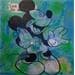Peinture Mickey MDR 1 par Kikayou | Tableau Pop-art Icones Pop