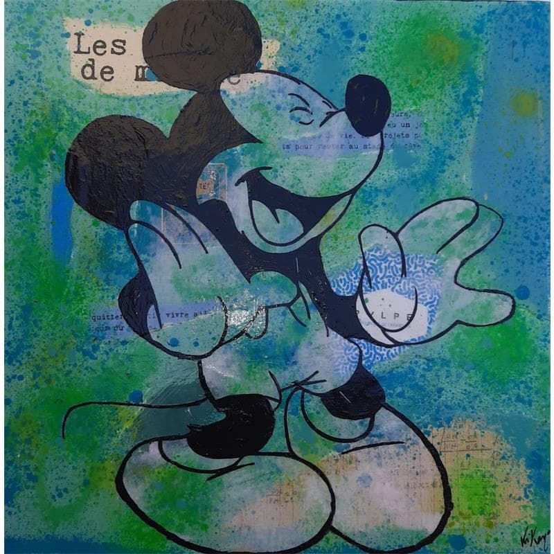 Painting Mickey MDR 1 by Kikayou | Painting Pop art Pop icons