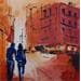 Painting Promenade a deux by Raffin Christian | Painting Figurative Life style Oil Acrylic