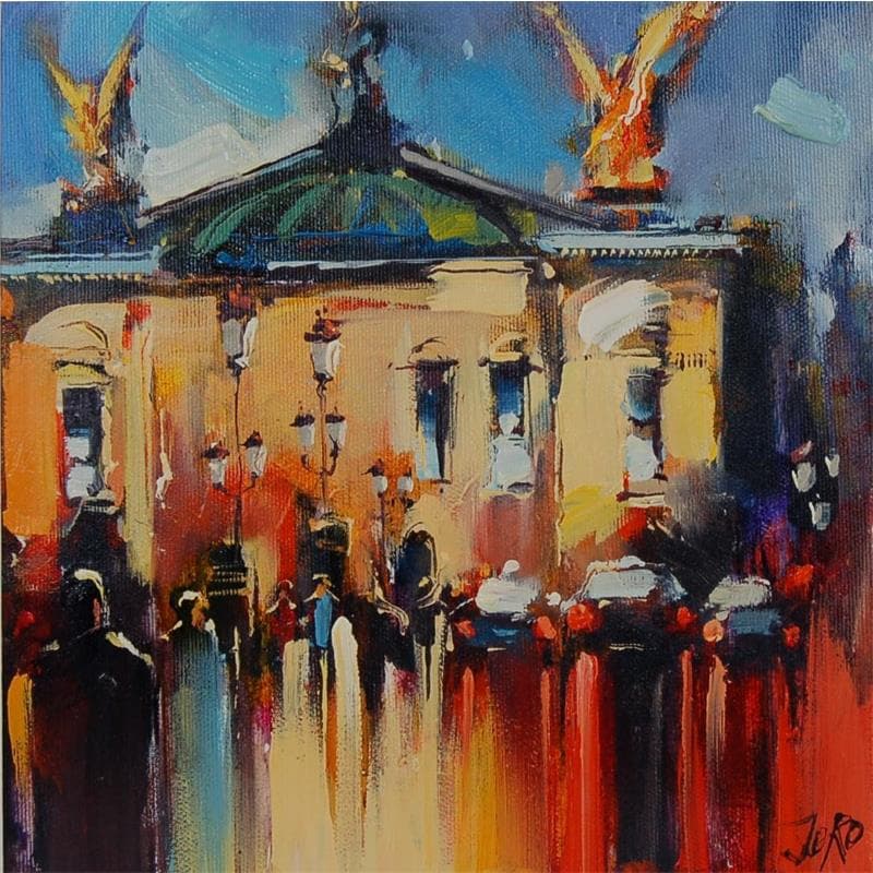 Painting 11 - le grand palais by Joro | Painting Figurative Oil Urban