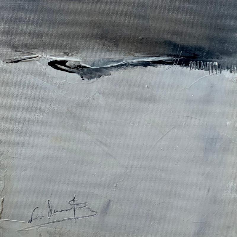 Painting Et là je rêve by Dumontier Nathalie | Painting Abstract Oil Minimalist