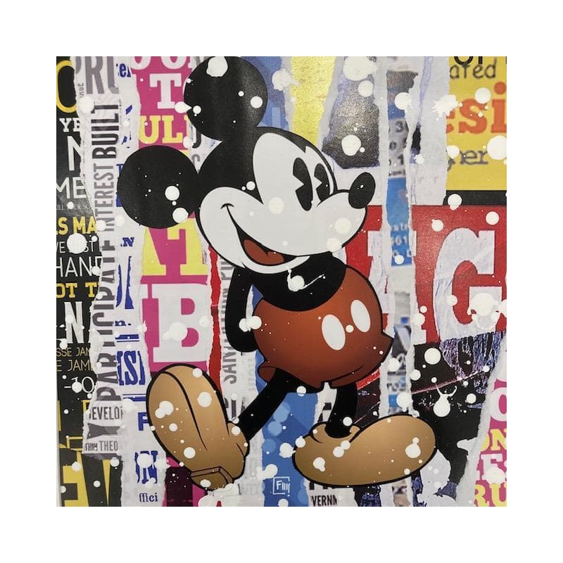 Peinture The mouse par Lamboley Franck | Tableau Pop Art Mixte icones Pop