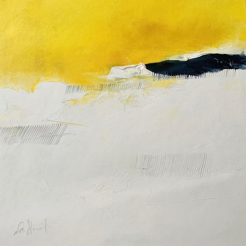 Painting entre toi et moi by Dumontier Nathalie | Painting Abstract Minimalist Oil