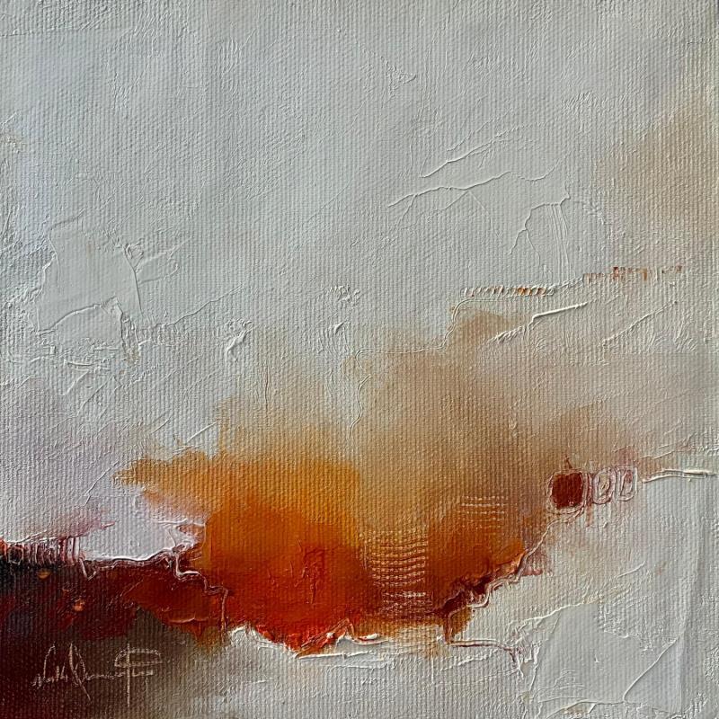 Painting Béatitute by Dumontier Nathalie | Painting Abstract Oil Minimalist