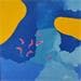 Painting BIRDS 3 by Gozdz Joanna | Painting Abstract Minimalist Acrylic