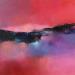 Painting HAIKU BN 4.31.2 (LOTUS) by Mercier Maryline | Painting Abstract Minimalist Oil