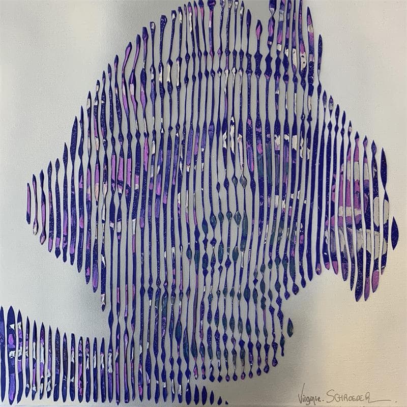 Painting Pinocchio by Schroeder Virginie | Painting Pop-art Acrylic Pop icons