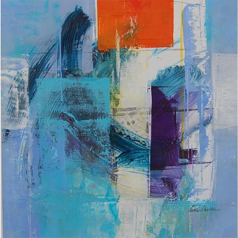 Painting sensivel by Silveira Saulo | Painting Abstract Acrylic