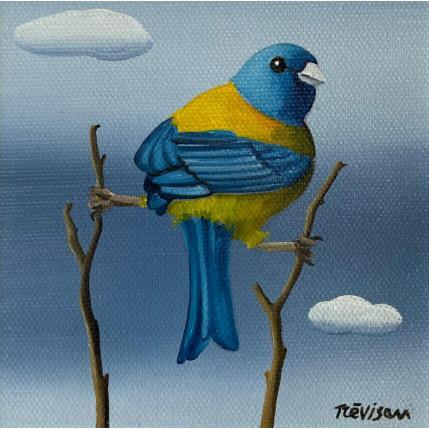 Painting EQUILIBRIUM by Trevisan Carlo | Painting Surrealism Acrylic, Oil Animals