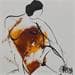 Painting Sunflower 6 by Chaperon Martine | Painting Figurative Nude Acrylic
