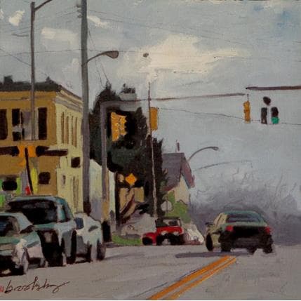 Small Paintings Street Corner By Brooksby Carre D Artistes