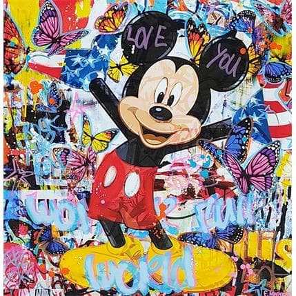 Pop Art Paintings Mixedsuper Mouse By Fabien Novarino Carre D Artistes