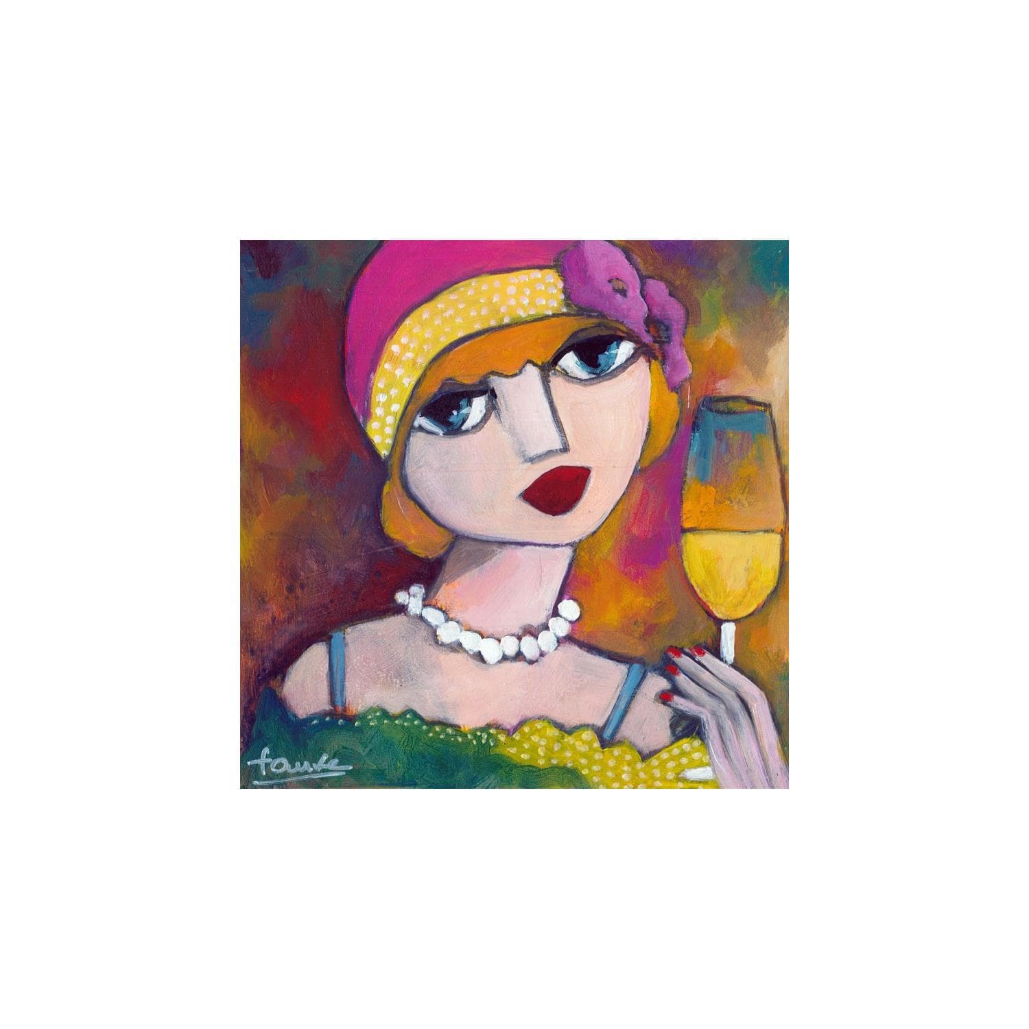 Peintures Petit Format Anniversaire Par Fauve Carre D Artistes