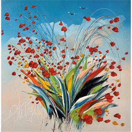 Peinture Un bouquet d'amour pour toi! par Fonteyne David | Tableau Figuratif Huile Paysages