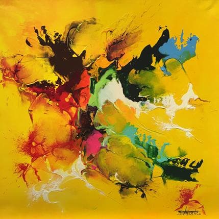 Painting 18.09.02 by Zdzieblo Thierry | Painting Abstract Acrylic