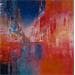Painting Mon Italie by Levesque Emmanuelle | Painting Abstract Oil Urban