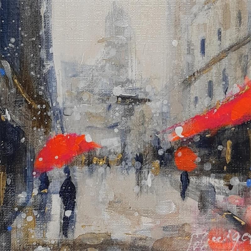 Painting Montmartre by Solveiga | Painting