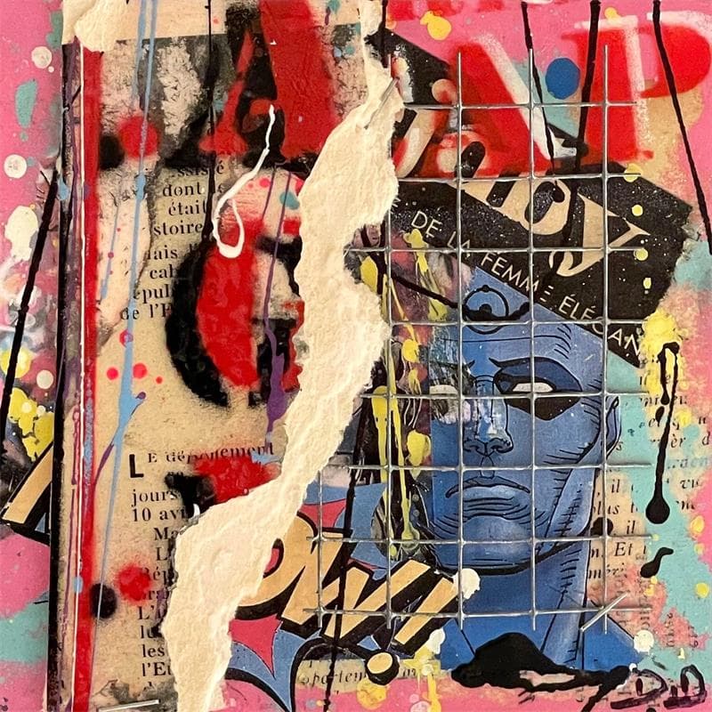 Painting BERLIN N°29 by Drioton David | Painting Pop-art Acrylic Pop icons