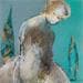 Painting La provence Dorée by Kerbastard Béatrice | Painting Figurative Nude Acrylic