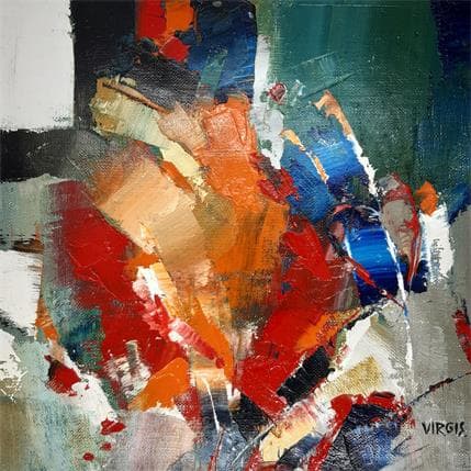 Painting To revolve by Virgis | Painting Abstract Oil Minimalist