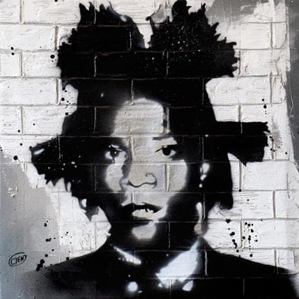 Basquiat Street Art Stencil Large 