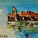 Painting Calme matin 34 by Le Diuzet Albert | Painting Figurative Oil Marine