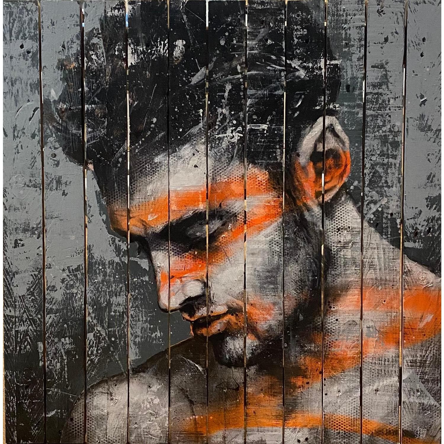 Painting Can You Feel It By Graffmatt Carr D artistes
