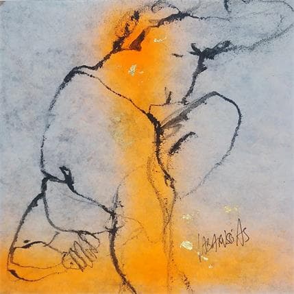 Painting Corentine by Labarussias | Painting Figurative Nude