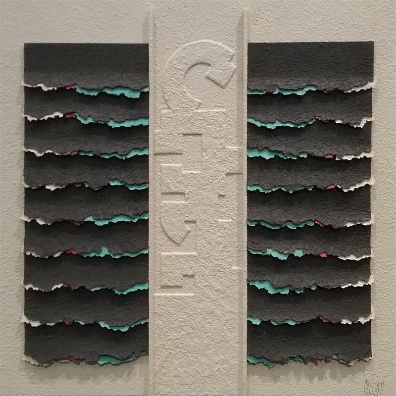 Gemälde Enigma von Clisson Gérard | Gemälde Abstrakt Minimalistisch